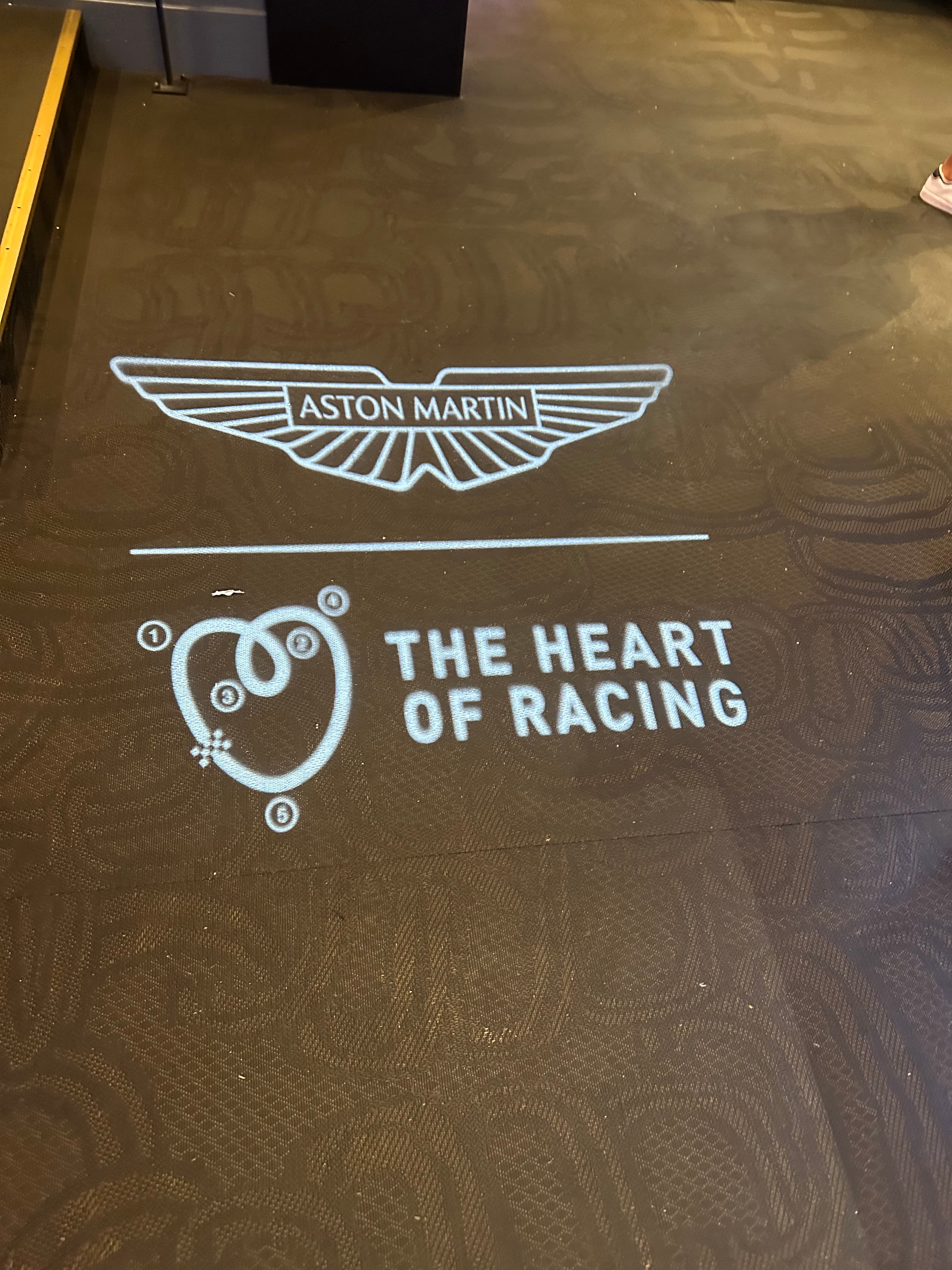 Projection gobo — événement corporate